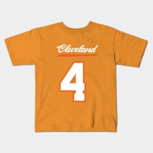 Deshaun Watson Browns Jersey Shirt Kids T-Shirt